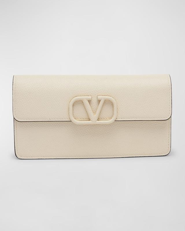 VLOGO Flap Leather Wallet on Chain Product Image