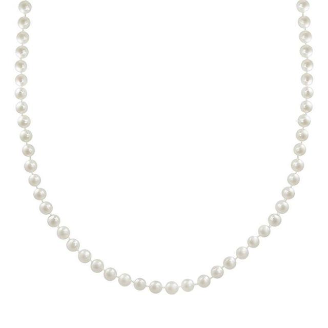 10k Gold Freshwater Cultured Pearl Necklace - 23, Womens, White Product Image