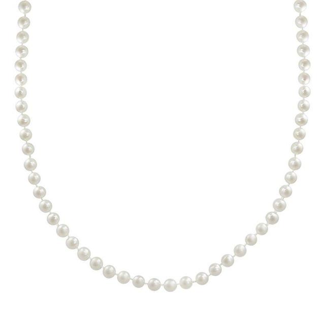 10k Gold Freshwater Cultured Pearl Necklace - 16, Womens, White Product Image