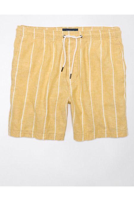 AE 7 Lived-In Linen-Blend Trekker Short Mens Product Image