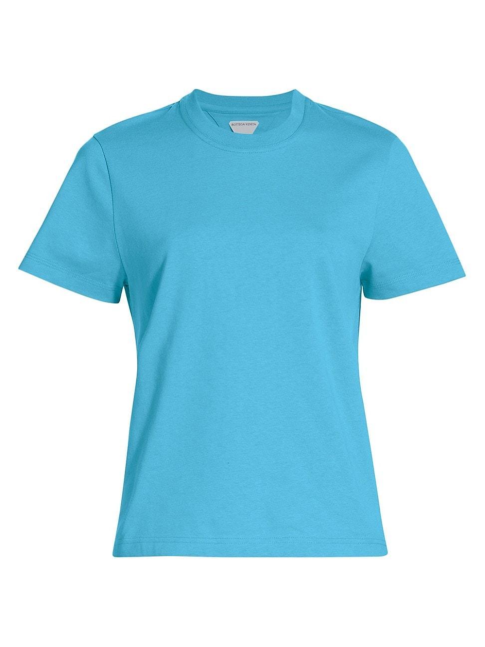 Womens Cotton Crewneck T-Shirt Product Image