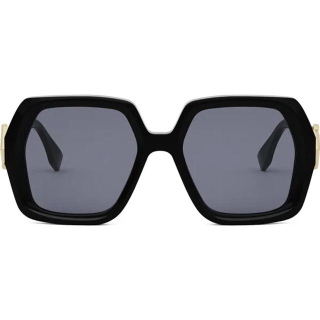 Black Ff Diamonds Sunglasses Product Image