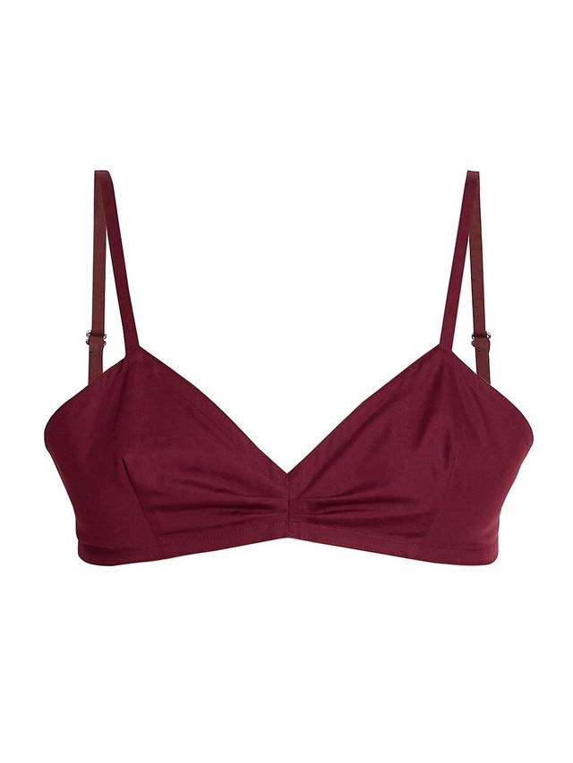 Womens Centina Cotton Bralette Product Image