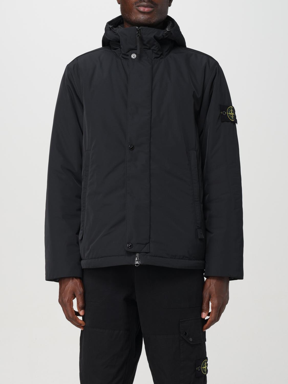 STONE ISLAND Jacket  Men Color Black In Schwarz Product Image