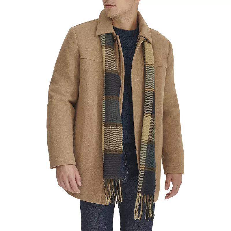 Mens Dockers Wool Scarf Coat Product Image