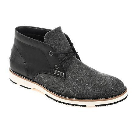 Thomas & Vine Theo Mens Chukka Boots Black Product Image