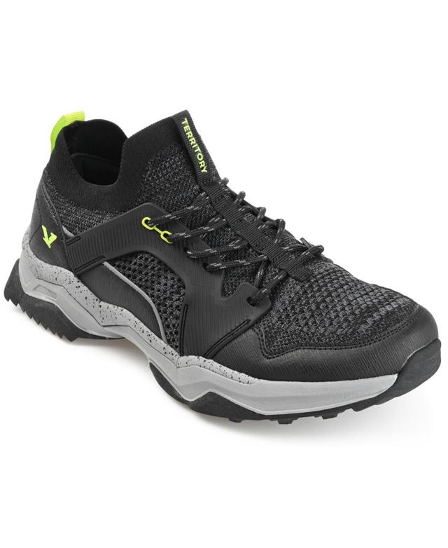 Territory Yosemite Mens Waterproof Knit Trail Sneakers Product Image