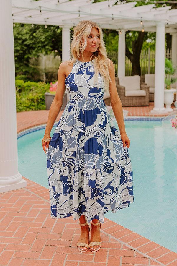 Tropical Bliss Maxi Dress Product Image