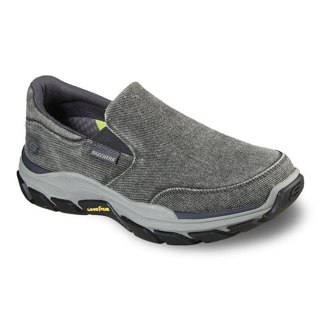 SKECHERS Relaxed Fit Respected - Fallston (Charcoal) Men's Shoes Product Image