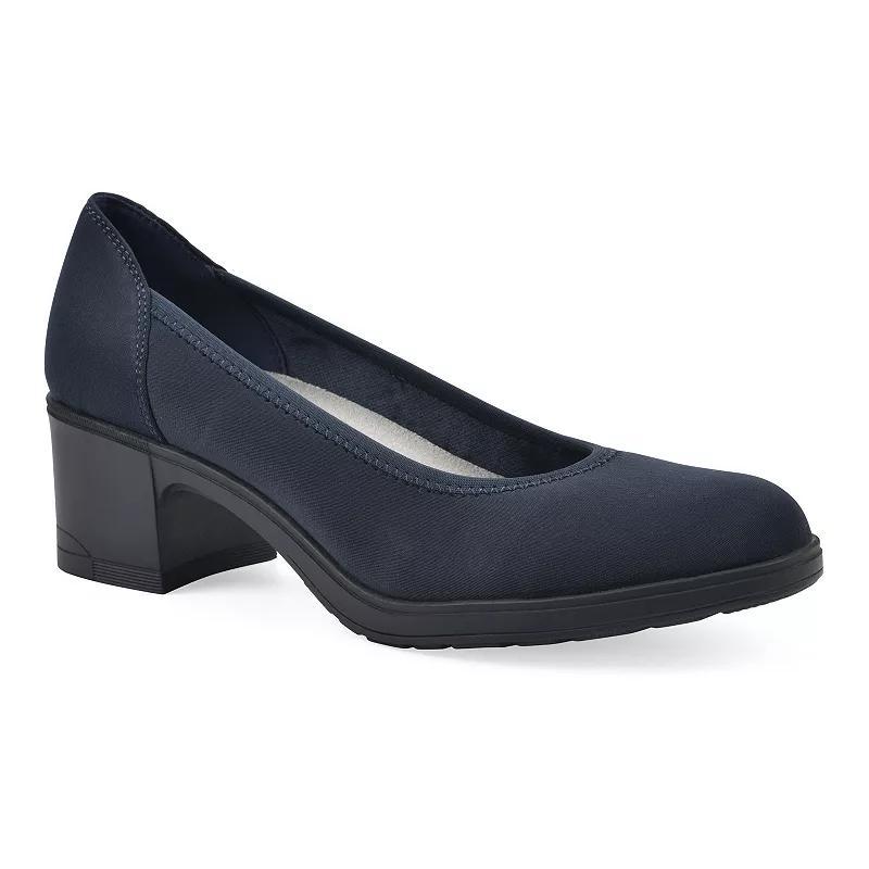 Cliffs by White Mountain Huntor Womens Pumps Blue Nylon Product Image