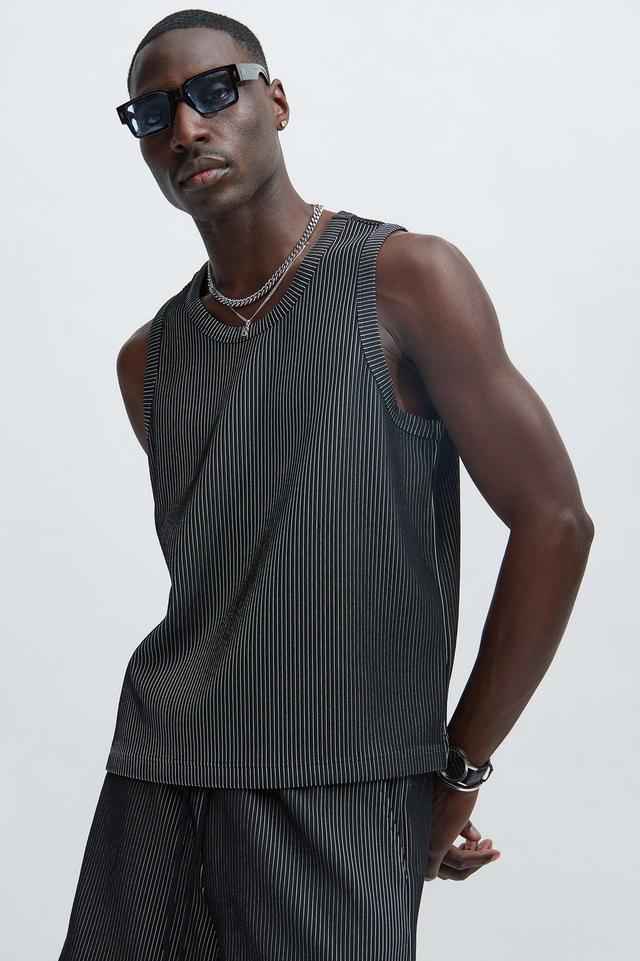 Klarence Tank Top - Black/combo Product Image