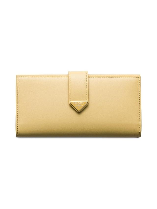 Womens Large Leather Wallet Product Image