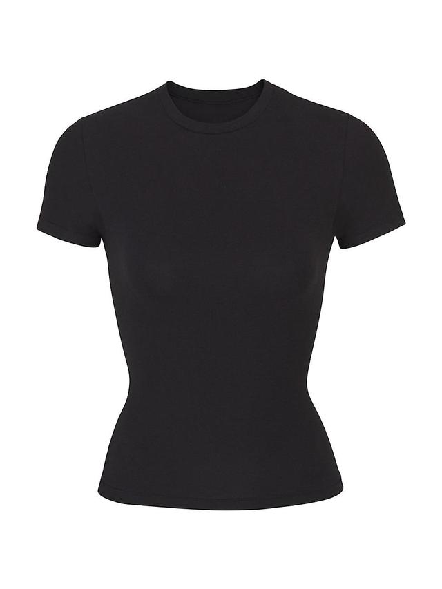 Womens Cotton Jersey T-Shirt Product Image