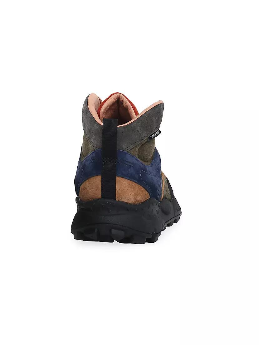 Back Country Suede & Textile Mid-Top Sneakers Product Image