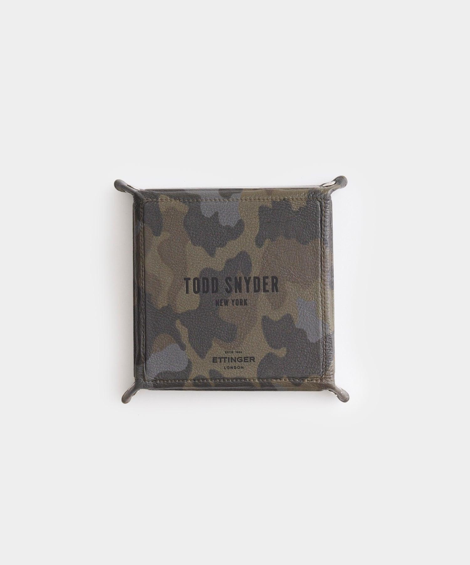 Todd Snyder x Ettinger Camo Travel Tray Product Image