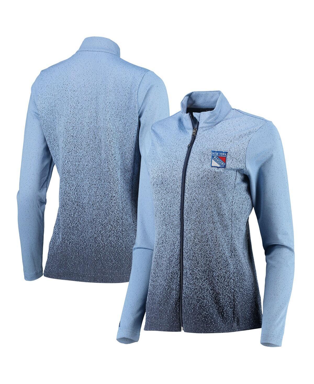 Womens Antigua Royal New York Rangers Guide Desert Dry Full-Zip Jacket - Royal Product Image