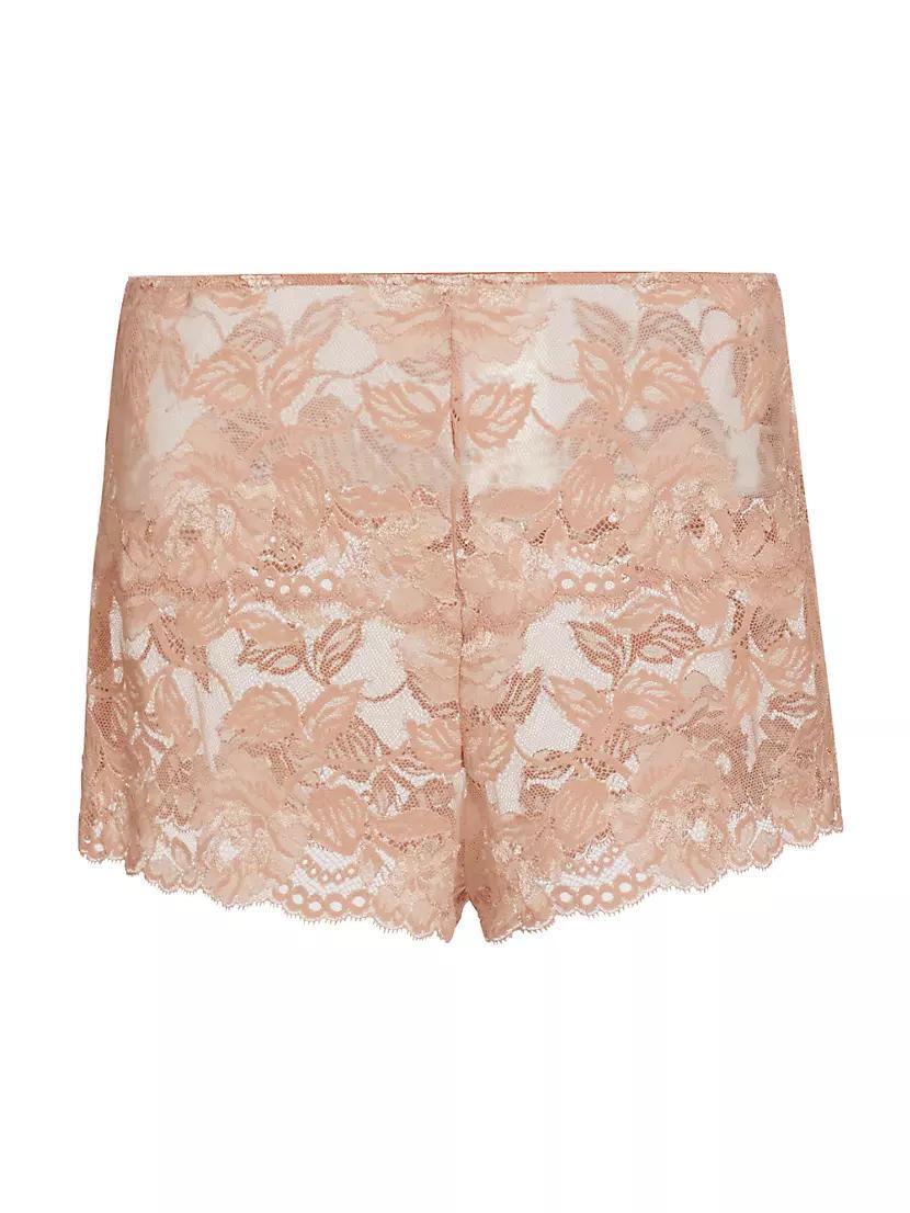 Imagine Floral Lace Lounge Shorts Product Image