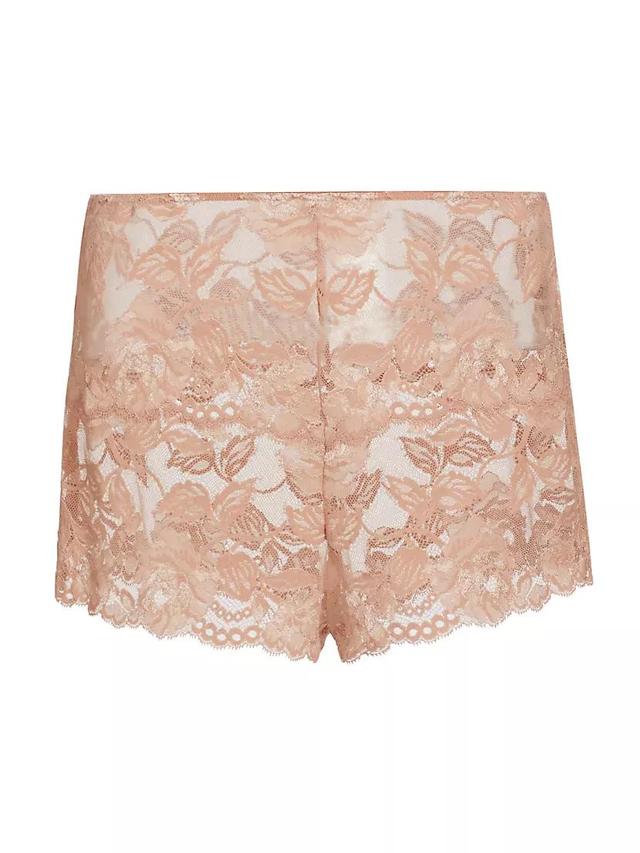 Imagine Floral Lace Lounge Shorts Product Image