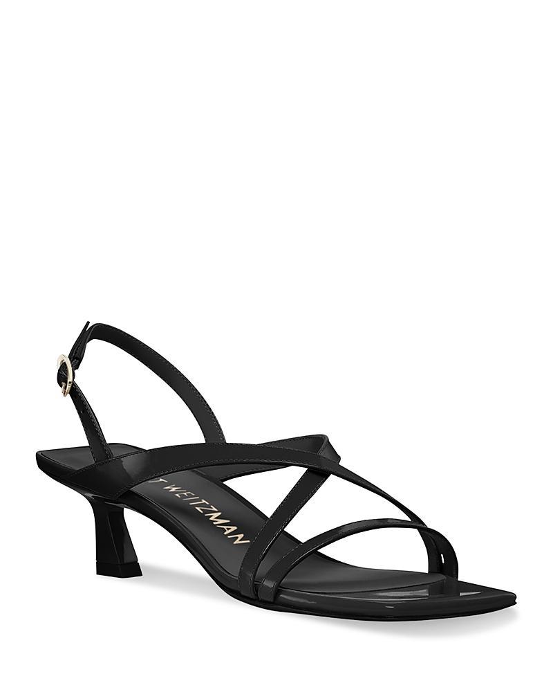 Womens Oasis 50MM Patent Leather Slingback Sandals Product Image