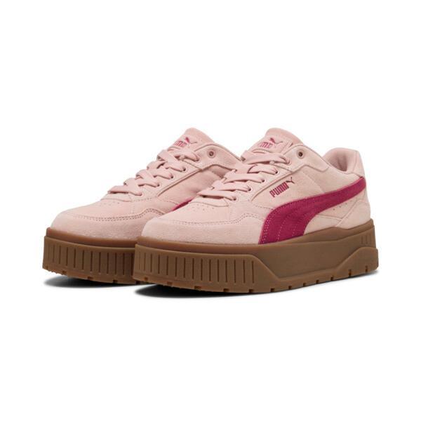 PUMA Karmen II Idol Suede Sneakers Women in Rose Quartz/Port Product Image