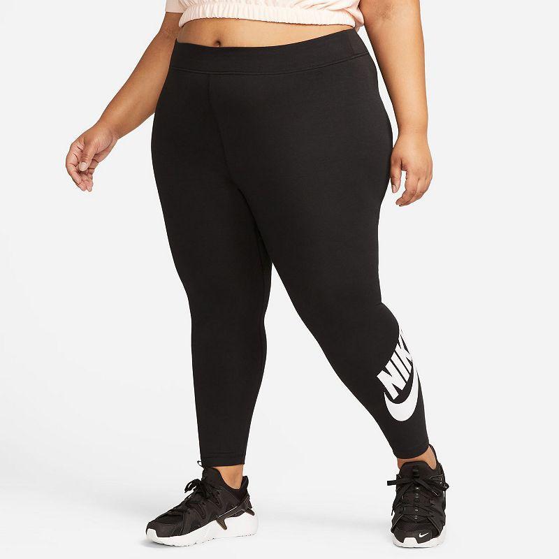 Women's Nike Sportswear Classics High-Waisted Graphic Leggings (Plus Size) Product Image