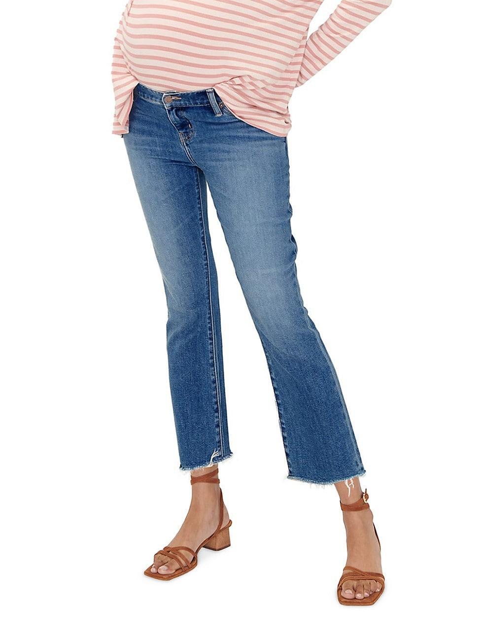 HATCH The Under The Bump Crop Maternity Jeans Product Image