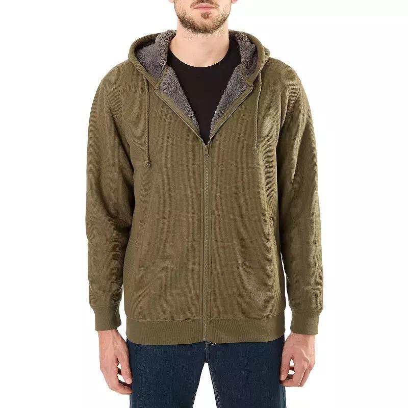 Mens Smiths Workwear Hooded Sherpa-Lined Thermal Jacket Product Image