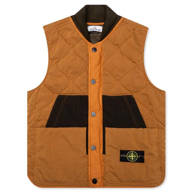 Quilted Vest - Rust Male Product Image