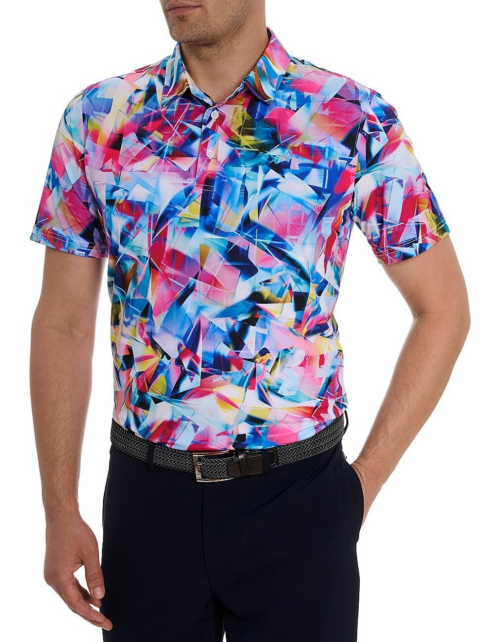 Mens Color Up Stretch Polo Shirt Product Image