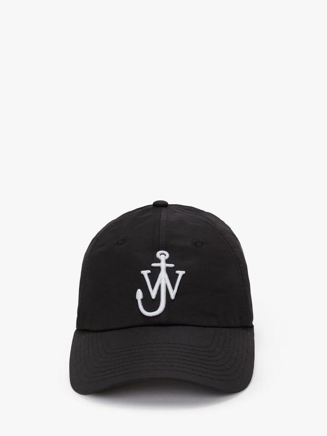 BASEBALL CAP WITH ANCHOR LOGO in black | JW Anderson US  Product Image