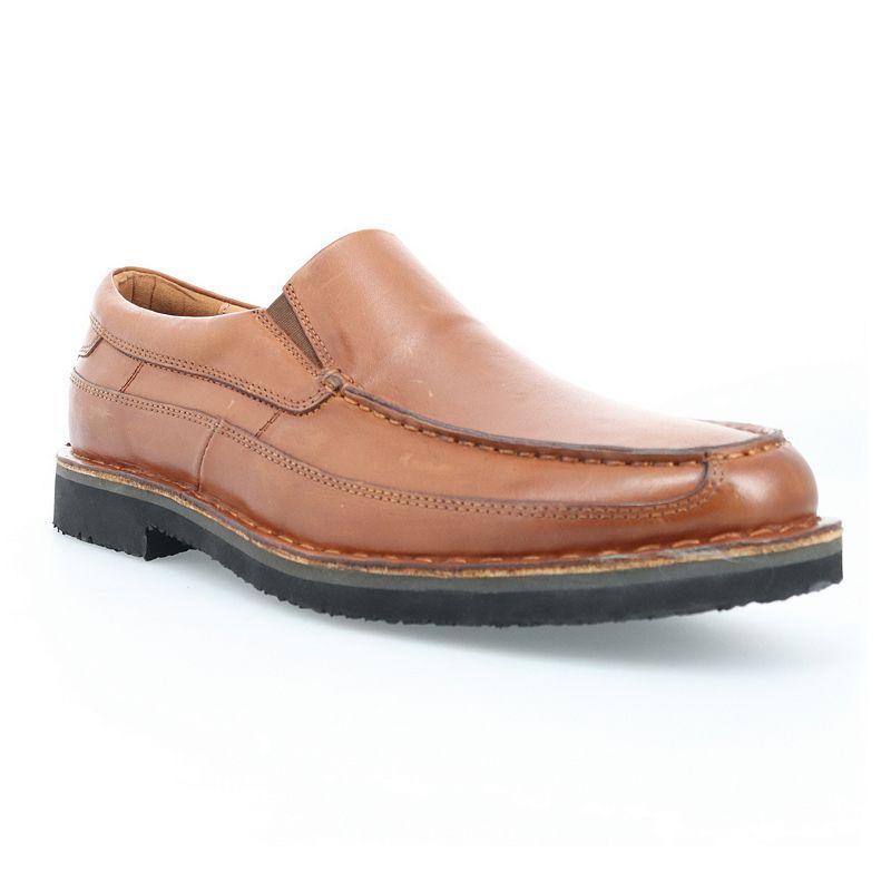 Propet Flynn Mens Leather Dress Loafers Product Image