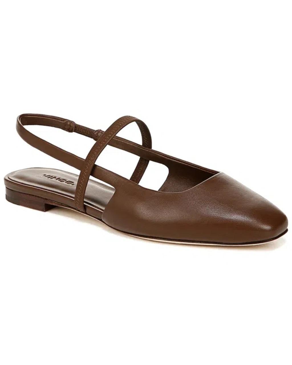 Bernice Slingback Flat In Brown Product Image