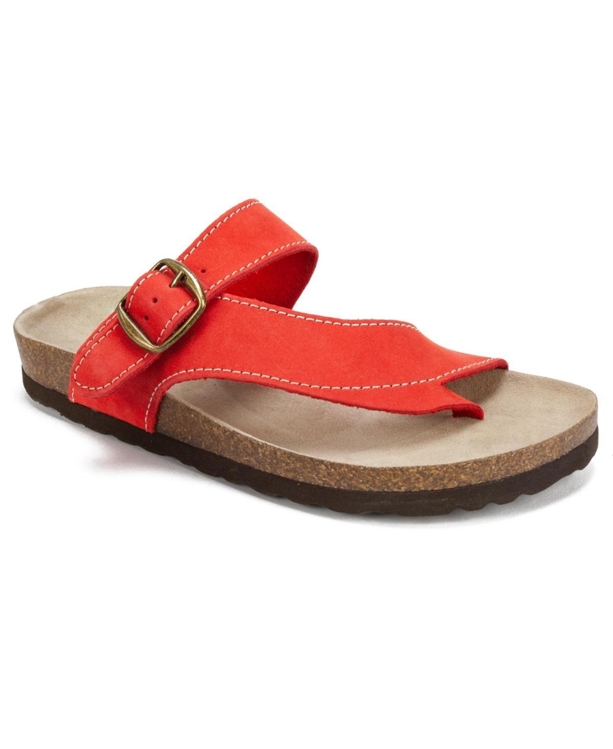 White Mountain Womens Carly Footbed Sandals Product Image