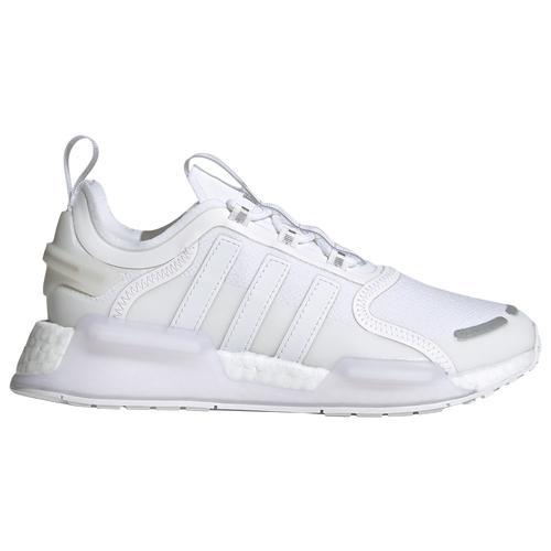 adidas Originals Womens adidas Originals NMD R1 V3 - Womens Running Shoes White/Gray/Silver Metallic Product Image