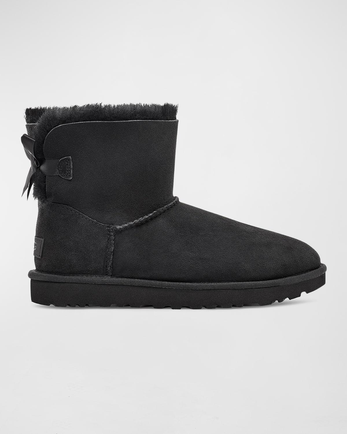 Mini Bailey Bow II Shearling Fur Boots Product Image