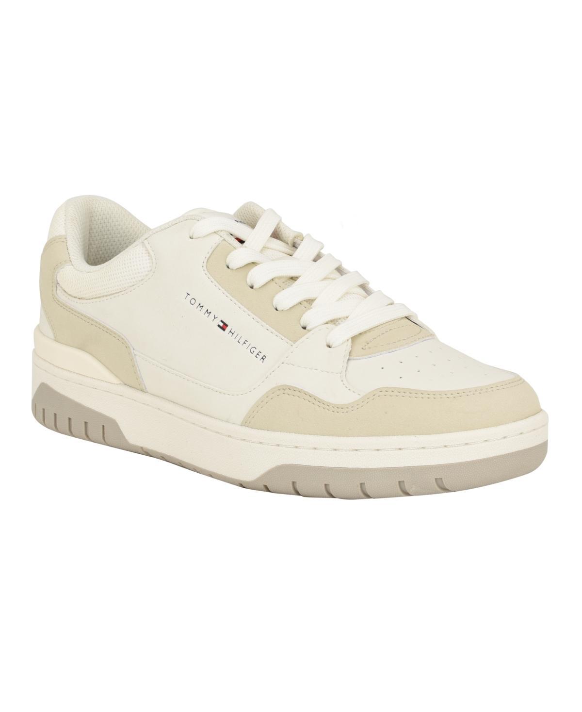 Tommy Hilfiger Mens Novian Lace Up Fashion Sneakers - Beige Product Image