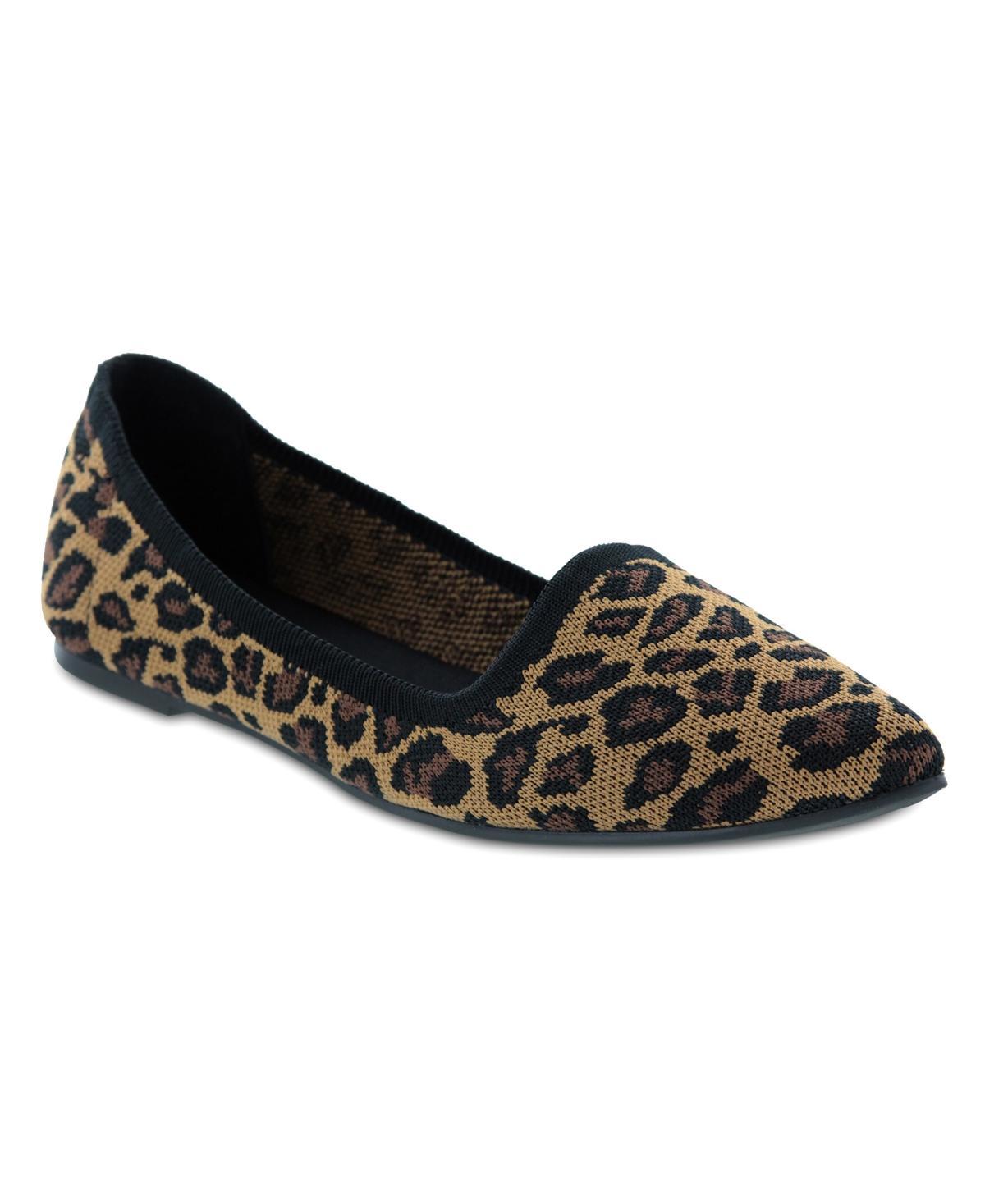 Mia Womens Corrine Ballet Knit Flats Product Image