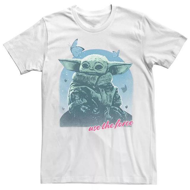 Big & Tall Star Wars: The Mandalorian Grogu Use The Force R14 Tee, Mens Product Image