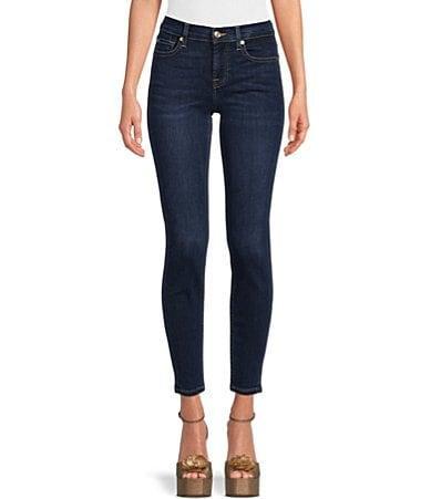 7 for all mankind Bair Mid Rise Ankle Skinny Jeans Product Image