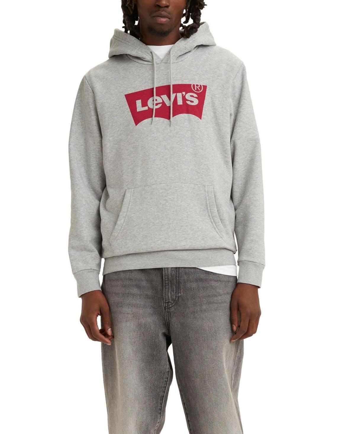 Levis Long-Sleeve Batwing Graphic Fleece Hoodie Product Image