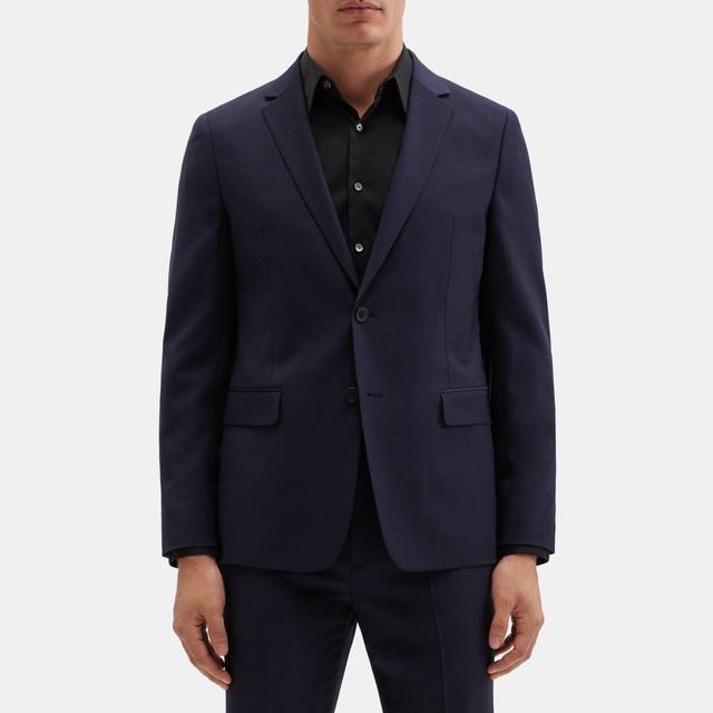 Grid Wool Unstructured Blazer | Theory Outlet Product Image