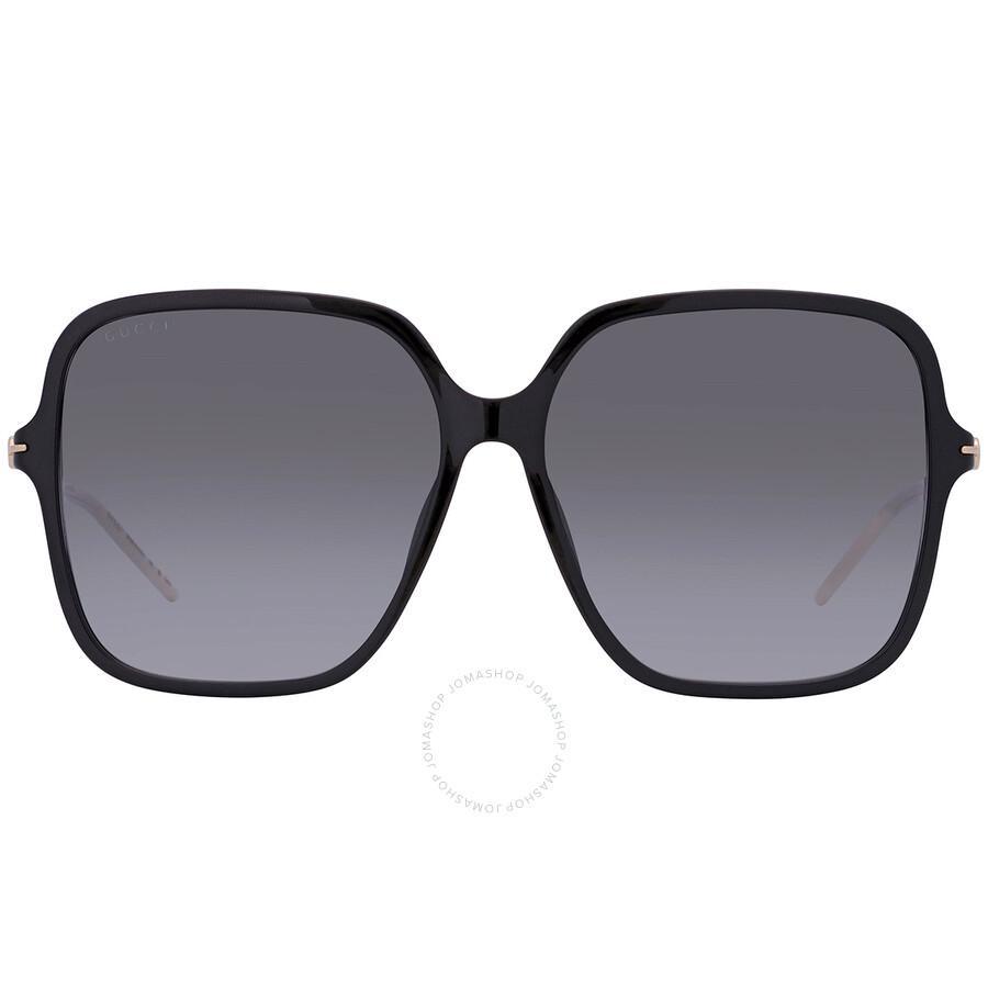 Grey Butterfly Ladies Sunglasses Gg1267s 001 60 Product Image