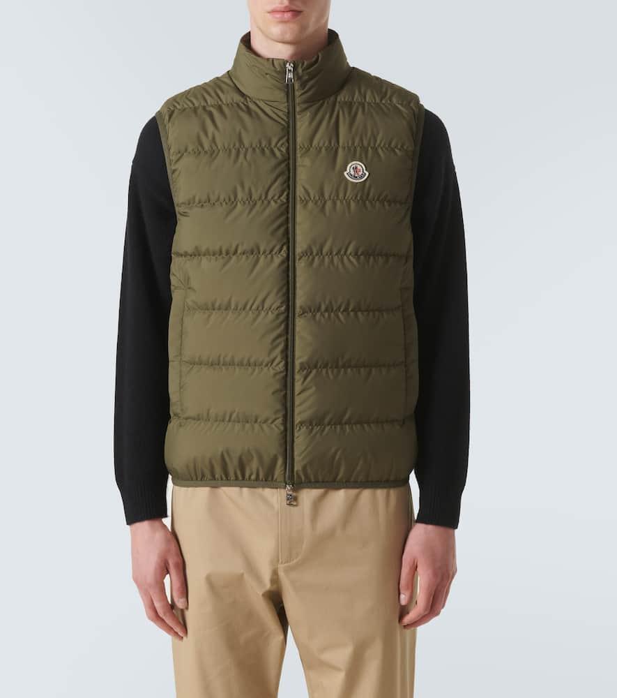 Down Vest In Green Product Image