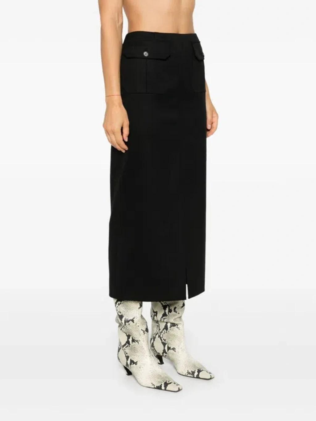 CHLOÉ Pocket Skirt In Black Product Image