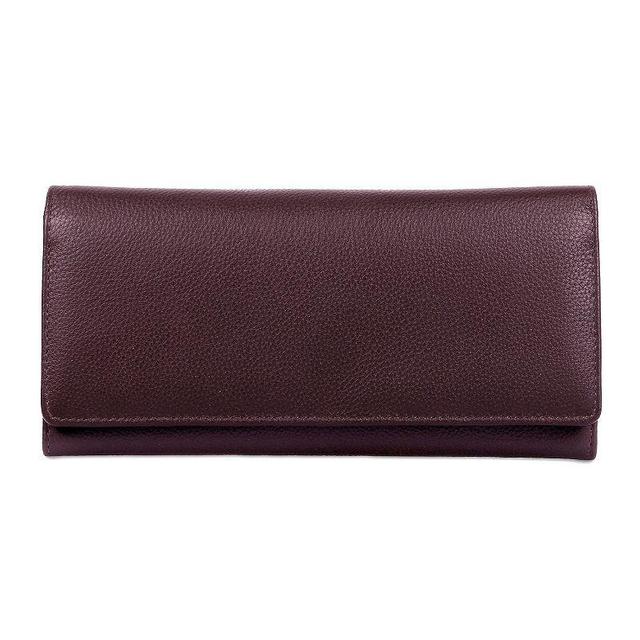 Karla Hanson RFID-Blocking Leather Envelope Wallet, Red Product Image