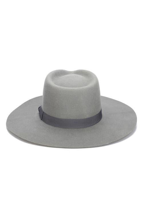 San Diego Hat Company Wool Felt Stiff Brim Fedora w/ Bow Trim Fedora Hats product image