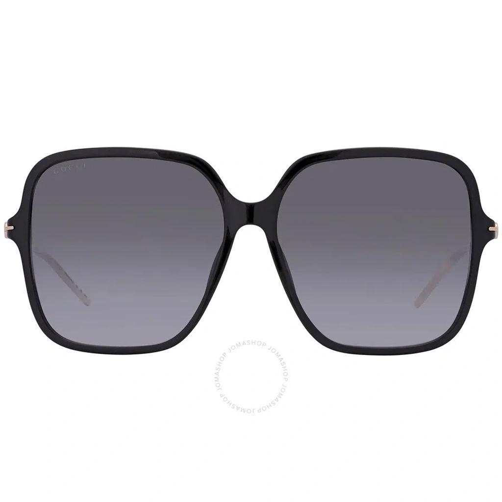 Grey Butterfly Ladies Sunglasses Gg1267s 001 60 Product Image