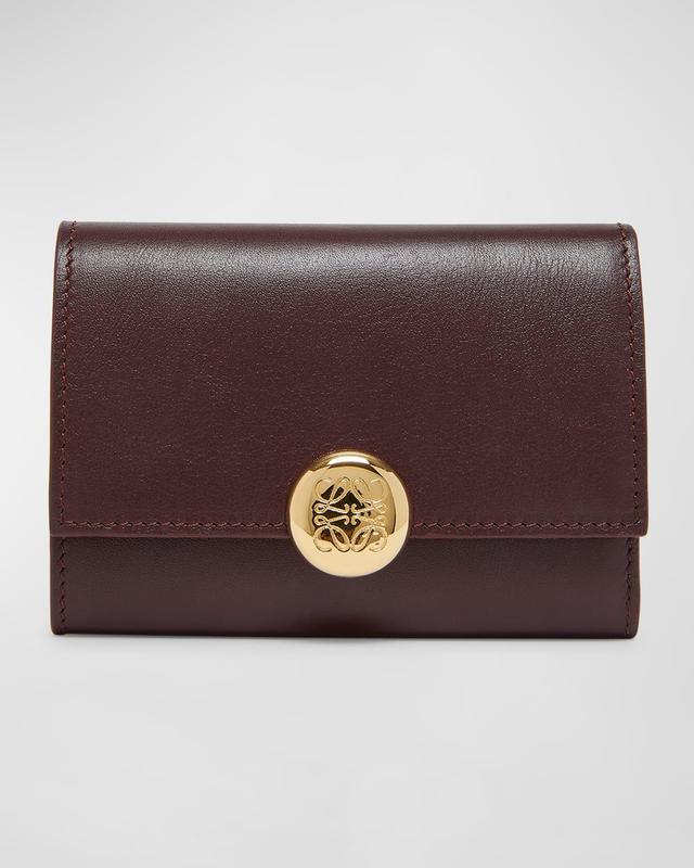 Womens Pebbled Leather Wallet Product Image