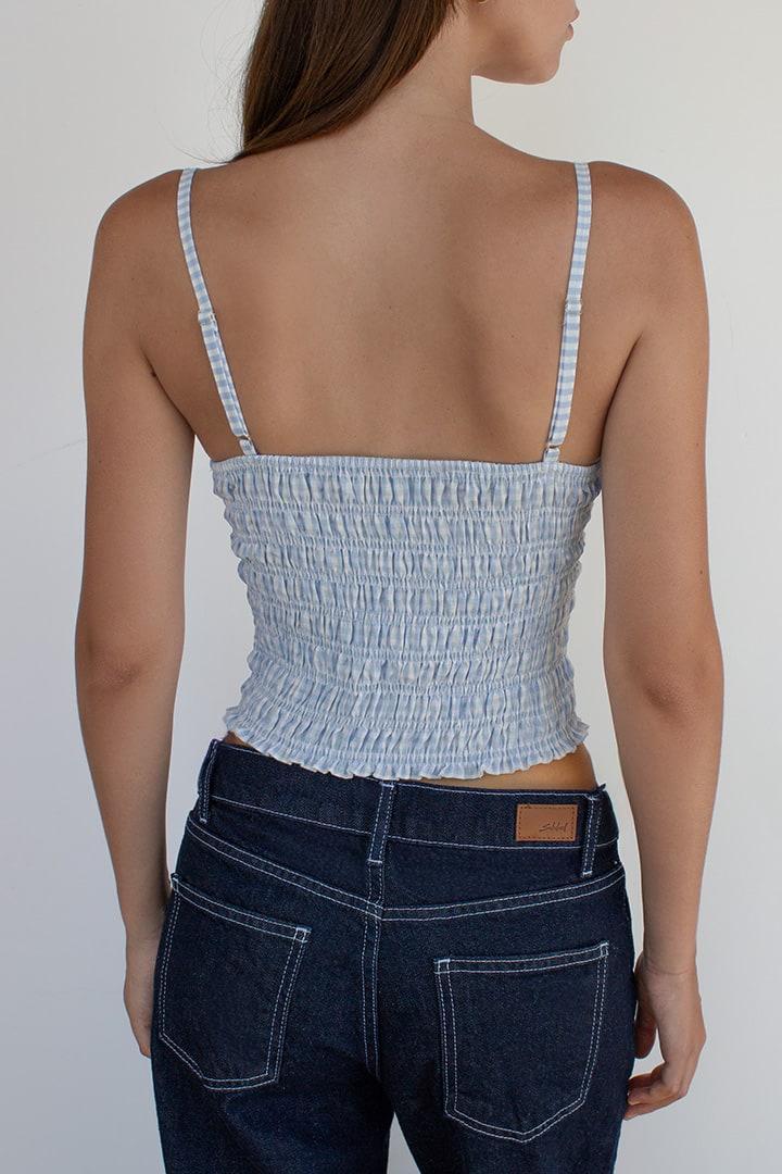 Shirred tank top Product Image