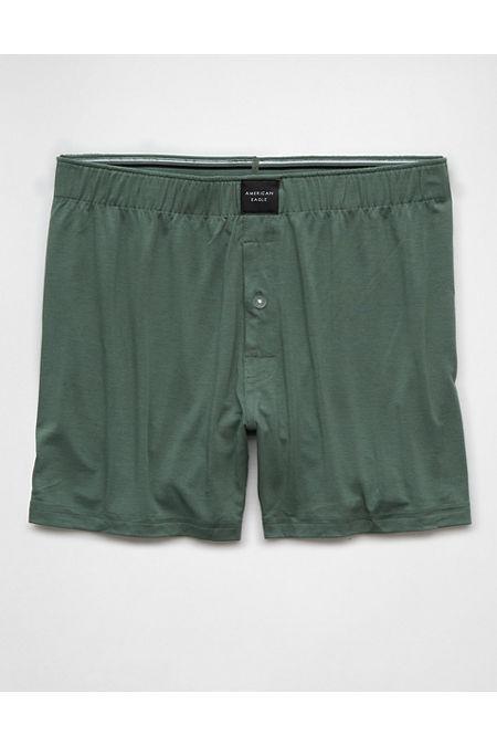 AEO Mens Slim Knit Ultra Soft Boxer Short Men's Product Image